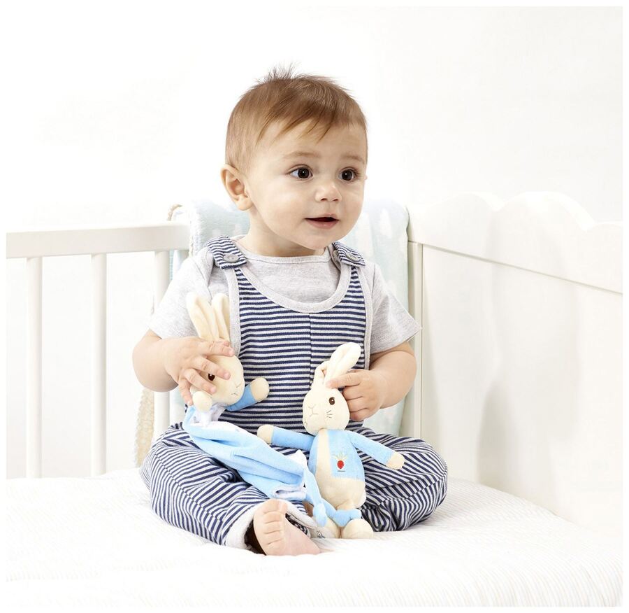 Peter Rabbit Rattle & Comfort Blanket Gift Set | Lemony Gem Toys Online