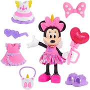 Disney Junior Minnie Mouse Fabulous Fashion Doll with Case Unicorn Fantasy