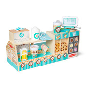 Melissa & Doug Wooden Cafe Barista Coffee Shop Playset