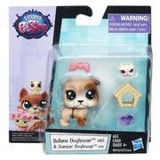 Littlest Pet Shop Adorable Adenture Bullena Doghouser #85 Scamper Doghouser #86