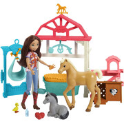 DreamWorks Spirit Lucky's Foal Nursery Playset