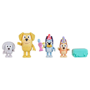 Bluey Pass the Parcel Figurines 4 Pack