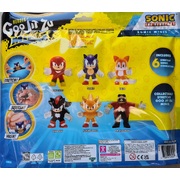 Heroes Of Goo Jit Zu Minis Sonic the Hedgehog Super Squishy Six Pack