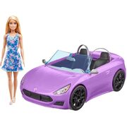 Barbie Convertible Car with Doll HBY29