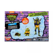 TMNT Teenage Mutant Ninja Turtles Movie Making of Turtle Set Leonardo Set