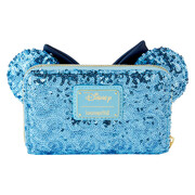 Loungefly Minnie Mouse Hanukkah Sequin Zip Around Wallet