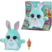 FurReal Fuzzalots Bunny Color-Change Interactive Feeding Toy