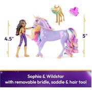 Unicorn Academy Small Doll and Unicorn - Sophia and Wildstar