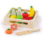 ELC Early Learning Centre Wooden Crate of Fruit