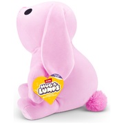 Zuru Hug a Lumps Soft Weighted Toy Plush - Hazel the Pink Bunny