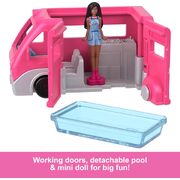 Barbie Land Mini Doll & Vehicle Set Dreamcamper HYF39