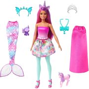 Barbie Dreamtopia Doll and Fantasy Pets HLC28