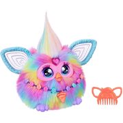 Fur Furby Tie Dye Plush Interactive Toy