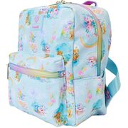 Loungefly Care Bear Cousins All-Over Print Nylon Square Mini Backpack