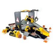 CAT Construction Little Machines Store N Go with 5 Vehicles Playset