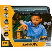 CAT Construction Little Machines Dig N' Build Concrete Playset