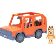 Bluey Heeler Family Road Trip 4WD Vehicle Playset with Mum