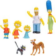 The Simpsons Family 2.5" Action Figure 7 Piece Multipack