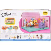 The Simpsons House Living Room Diorama 2.5" Scale Playset