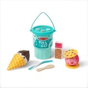 Melissa & Doug Play to Go Ice Cream Play Set