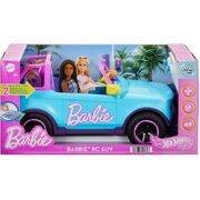 Hot Wheels Barbie RC Suv & Stickers