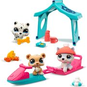 Littlest Pet Shop Series 2 Snowy Day Play Pack Figures