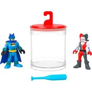 Imaginext DC Super Friends Batman Figure Set With Harley Quinn And Color-Changing Action