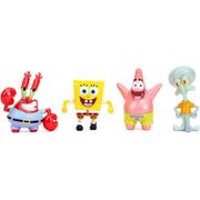 Spongebob Squarepants - 2.5" MetalFig 4-Pack