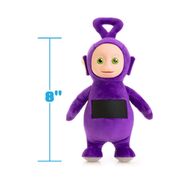 Teletubbies Tinky Winky 8'' Plush with Interactive Color Changing Belly Patch