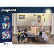 Playmobil Advent Calendar Police Museum Theft 102pc 71347