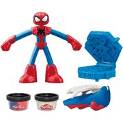 Play-Doh Marvel Spider-Man Thwip Squisher Action Figure Playset