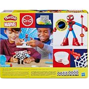 Play-Doh Marvel Spider-Man Launch & Slice Battle Playset with 2 Action Figures