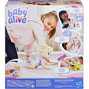 Baby Alive Crawl 'n Play Harper Hugs Doll Blonde Hair