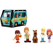 Jada Metalfigs Scooby Doo Mystery Machine with Scooby Doo Gang 2.5" Figures