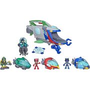 PJ Masks PJ Launching Submarine and Rovers Action Figures (Plastic Free Packaging)