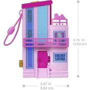 Polly Pocket Barbie Dreamhouse Compact Playset HWP11