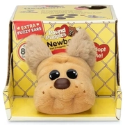 Pound Puppies Newborns  Fuzzy Ears Light Brown Rumple Fur 7-Inch Plush