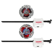 Beyblade X: Transformers Collab Optimus Prime 4-60P vs Megatron 4-80B