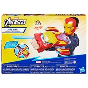 Nerf Marvel Avengers Iron Man Arc Blaster Roleplay Toy with 3 NERF Darts