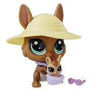 Littlest Pet Shop Series 1 Ada Kangarooney & Abi Kangarooney