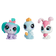 Littlest Pet Shop Series 2 Cara Malton #122, #124 Jan Bunnyton, #123 Pete Seacolt