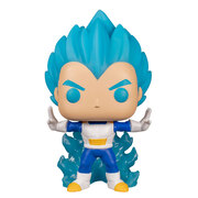 Funko POP Dragonball Super Vegeta Powering Up Glow #713 (slight damage)