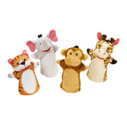 Melissa & Doug Zoo Friends Hand Puppets