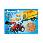 Playmobil Country Tractor with Feed Trailer 63pc 70131