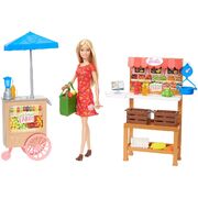  Barbie Sweet Orchard Farm Farmers Market Playset