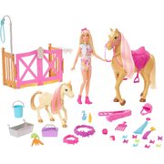 Barbie Groom 'n Care Doll & Horse Playset