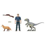 Jurassic World Dominion Owen & Velociraptor 'Beta' Dinosaur Figure Pack