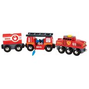 Brio World Rescue Firefighting Train 4pc 33844