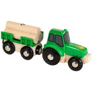 Brio World Farm Tractor with Load 4pcs 33799