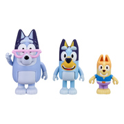 Bluey Christmas Swim Nana Bluey & Bartlebee Figurines 2 Pack